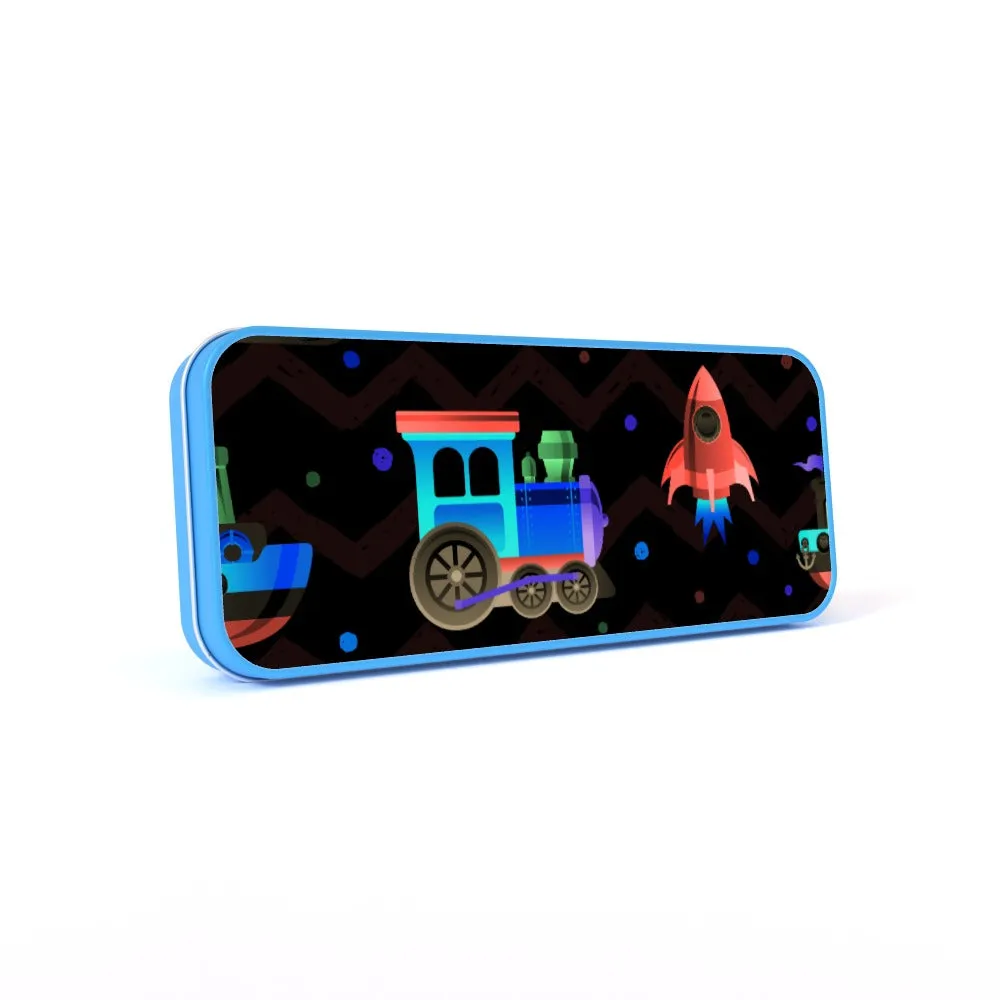 Pencil Tins - Rocket and Train