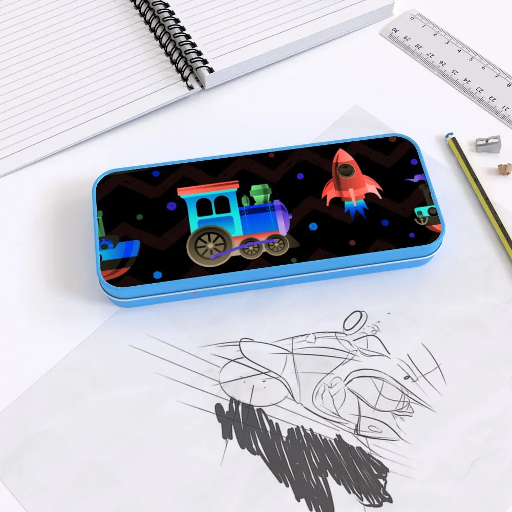 Pencil Tins - Rocket and Train
