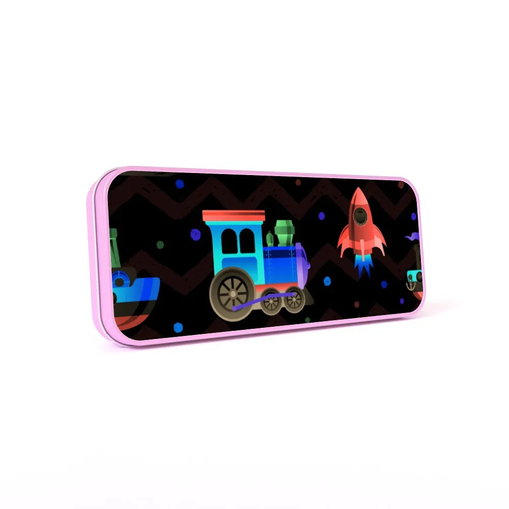 Pencil Tins - Rocket and Train