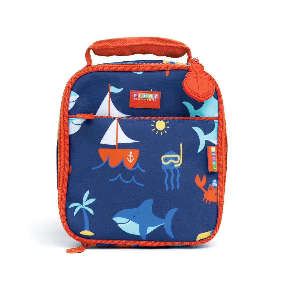 Penny Scallan Bundle of Lunch Bag and Mini Bento Box - Anchors Away