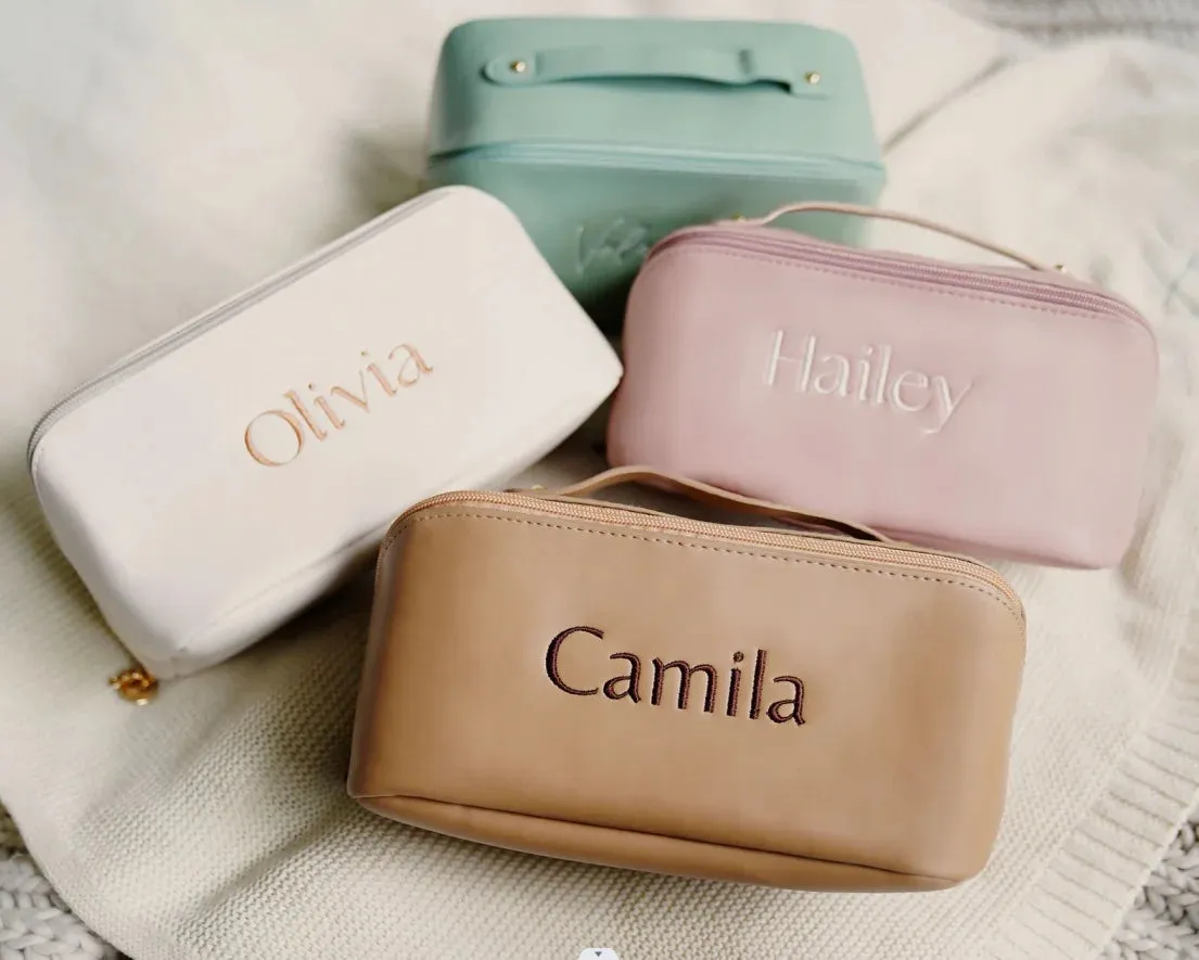 Personalised Cosmetic Bag - Bridesmaid Gifts Wedding Day