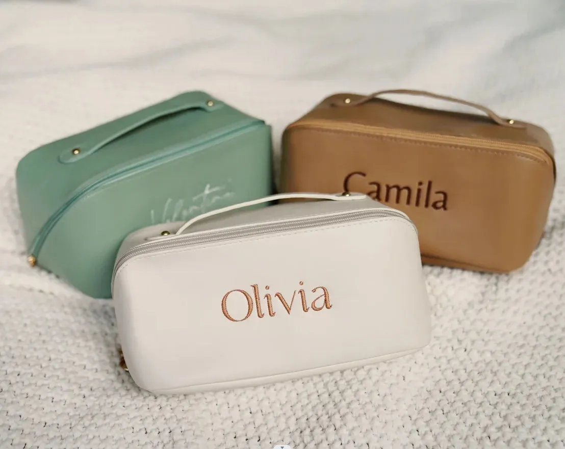 Personalised Cosmetic Bag - Bridesmaid Gifts Wedding Day
