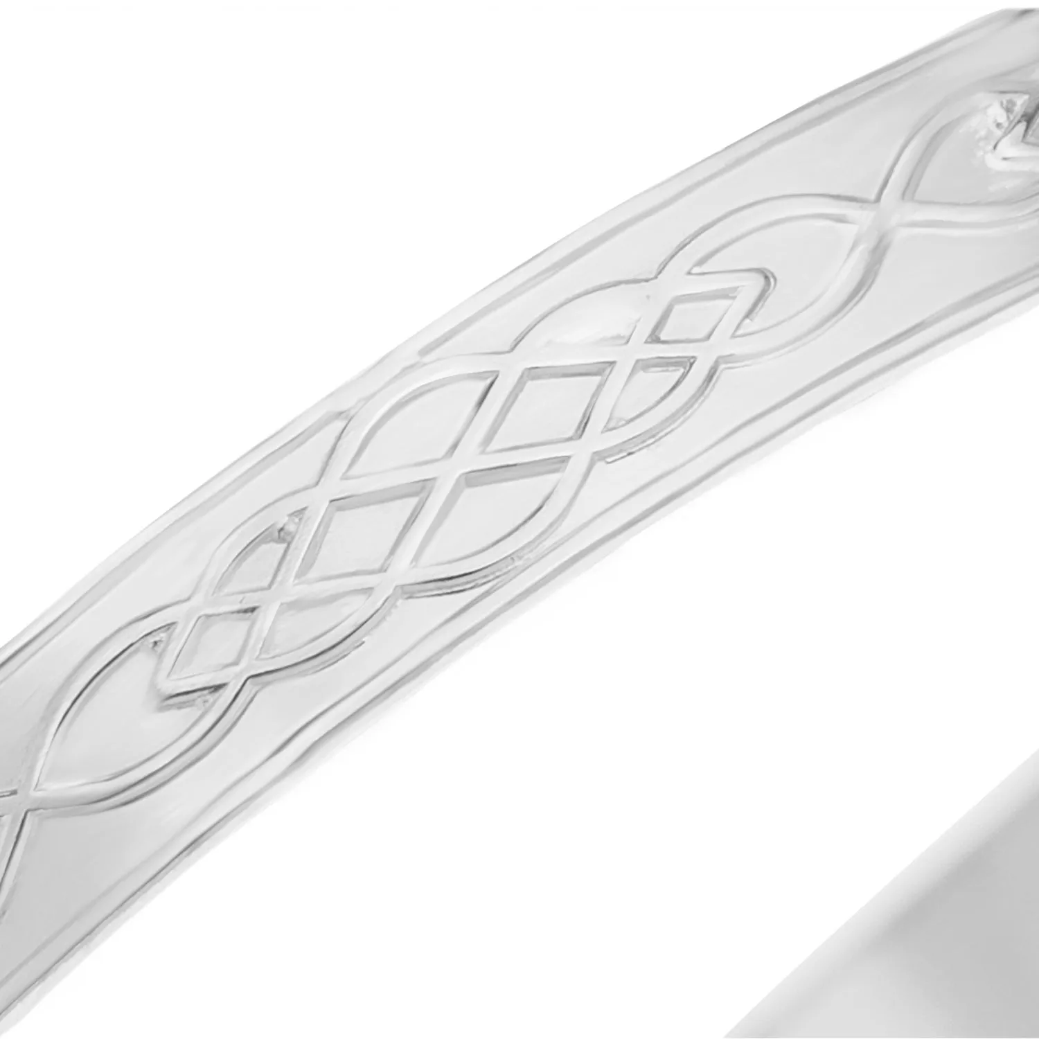Personalised Sterling Silver Boy Baby Bangle with blue stone (0-5 yrs)