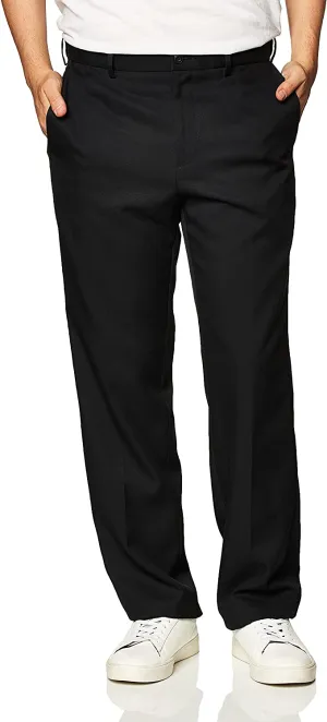 PGA TOUR Men's Flat Front Golf Pant with Expandable Waistband