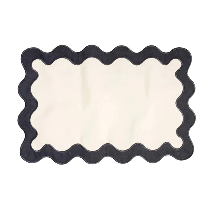 PLACEMAT ( SET OF 4 ) Riviera White