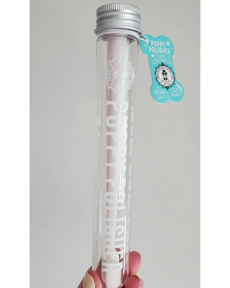 Puppy Polisher Biodegradable Dog Toothbrush