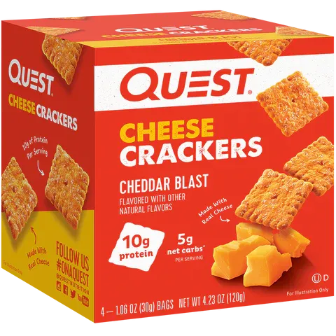 Quest Nutrition - CHEESE CRACKERS
