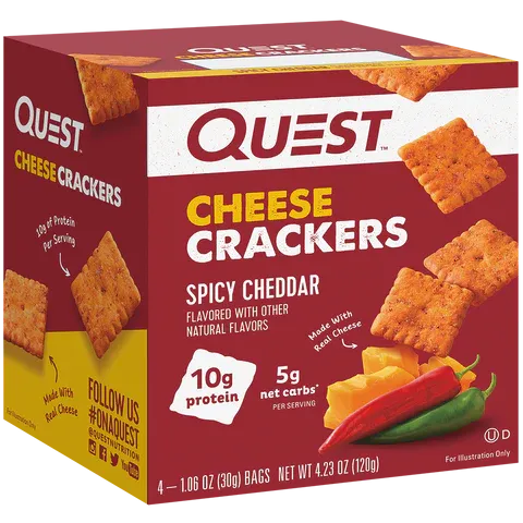 Quest Nutrition - CHEESE CRACKERS