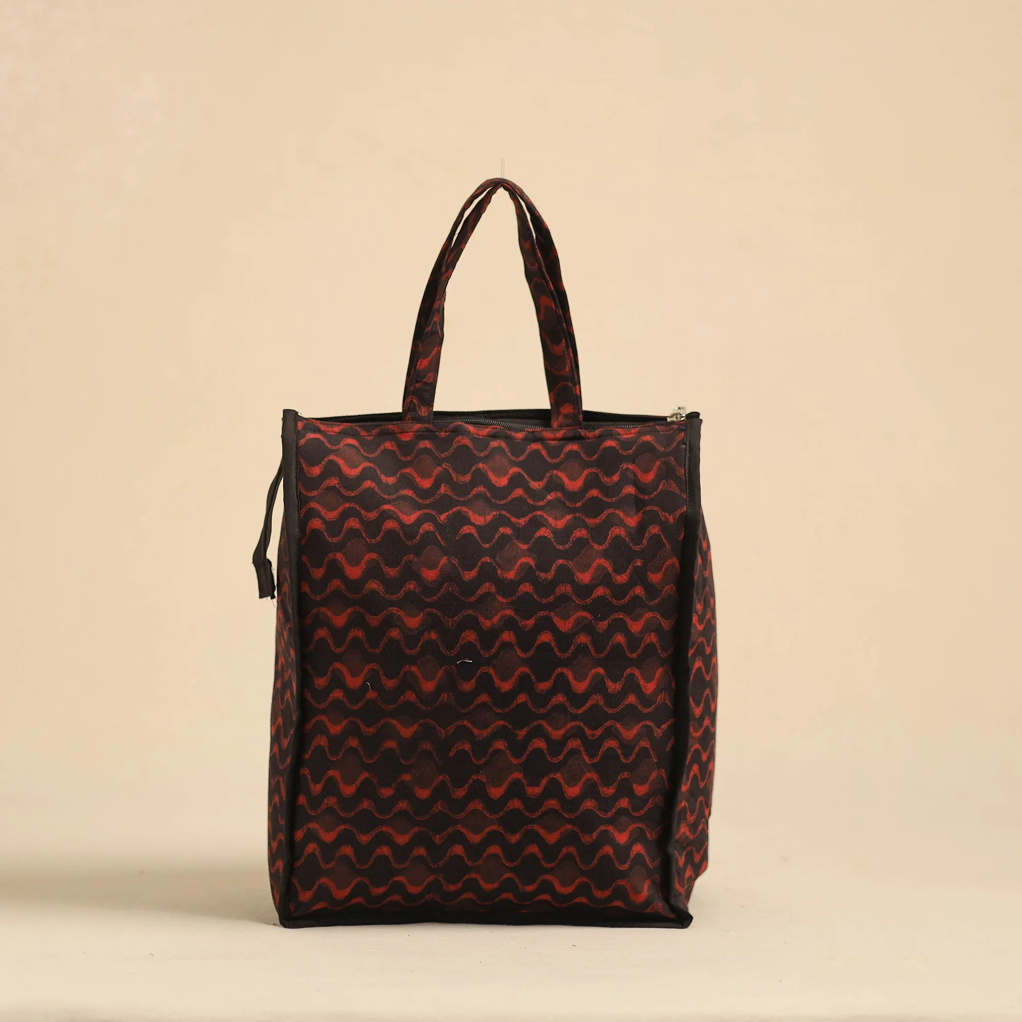 Red - Eco-Friendly Handmade Cotton Handbag for Women 14