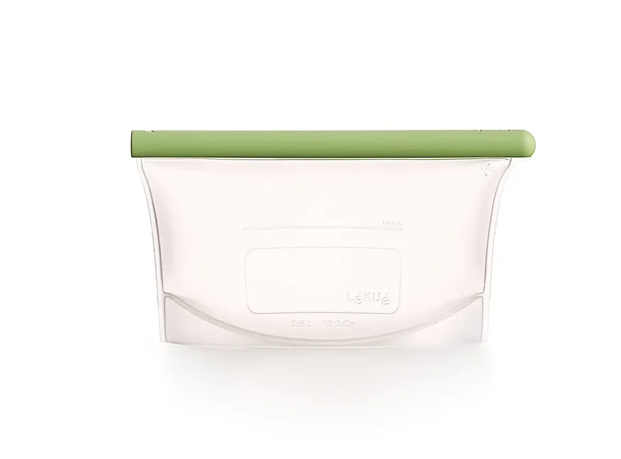 Reusable Silicone Bag,  17 Oz / 2.15 Cups