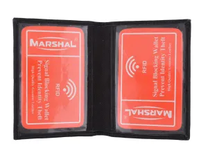 RFID Blocking Slim Thin Premium Soft Leather Credit Card ID Mini Wallet Holder Bifold Driver's License Safe RFIDP1515