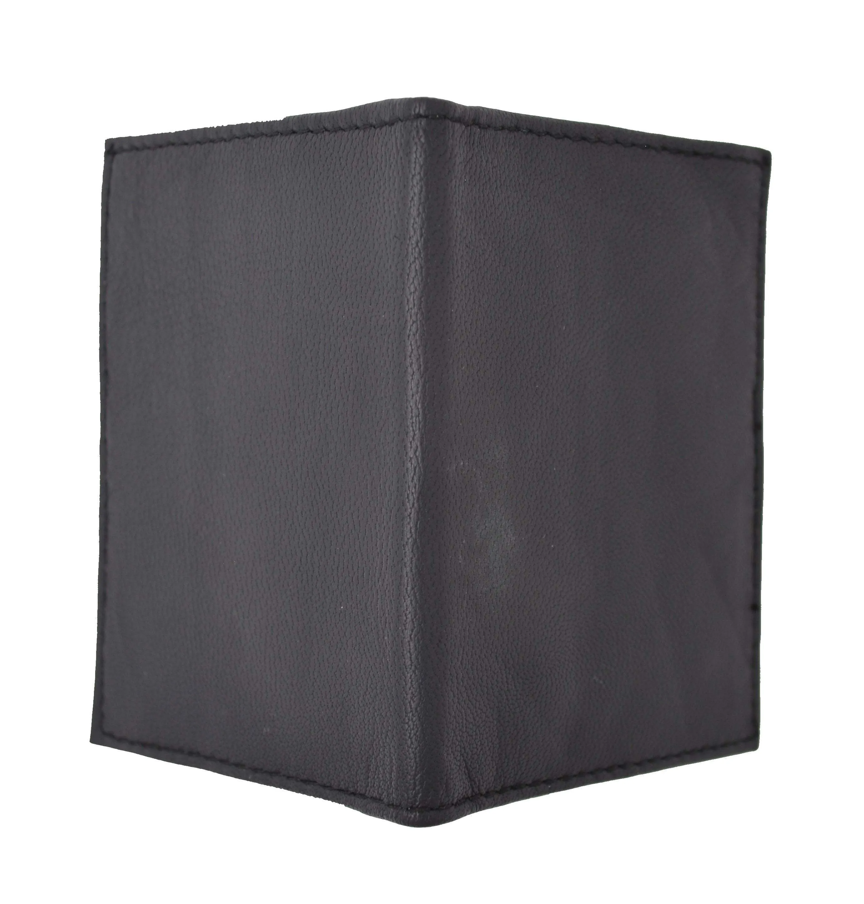 RFID Blocking Slim Thin Premium Soft Leather Credit Card ID Mini Wallet Holder Bifold Driver's License Safe RFIDP1515