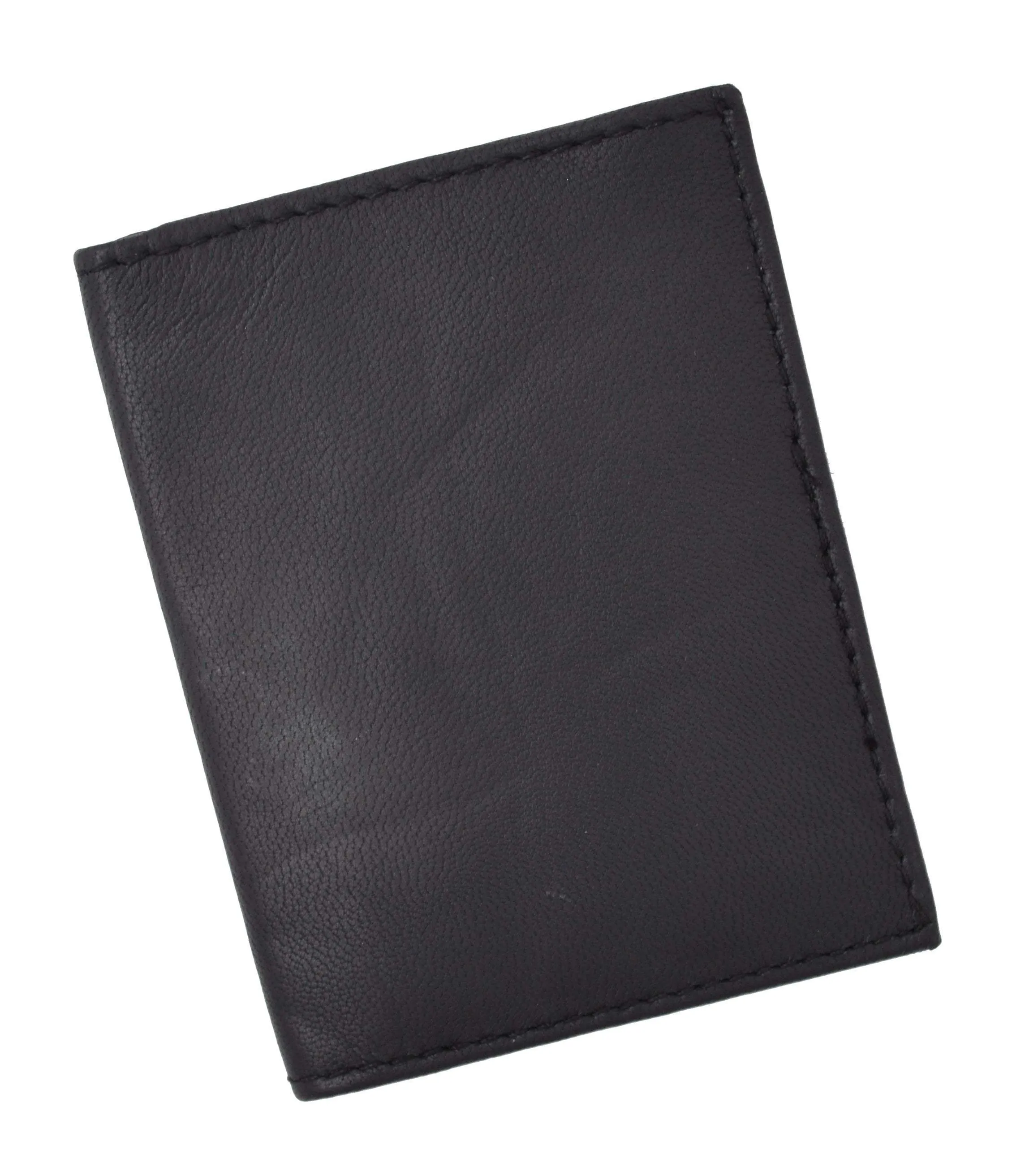 RFID Blocking Slim Thin Premium Soft Leather Credit Card ID Mini Wallet Holder Bifold Driver's License Safe RFIDP1515