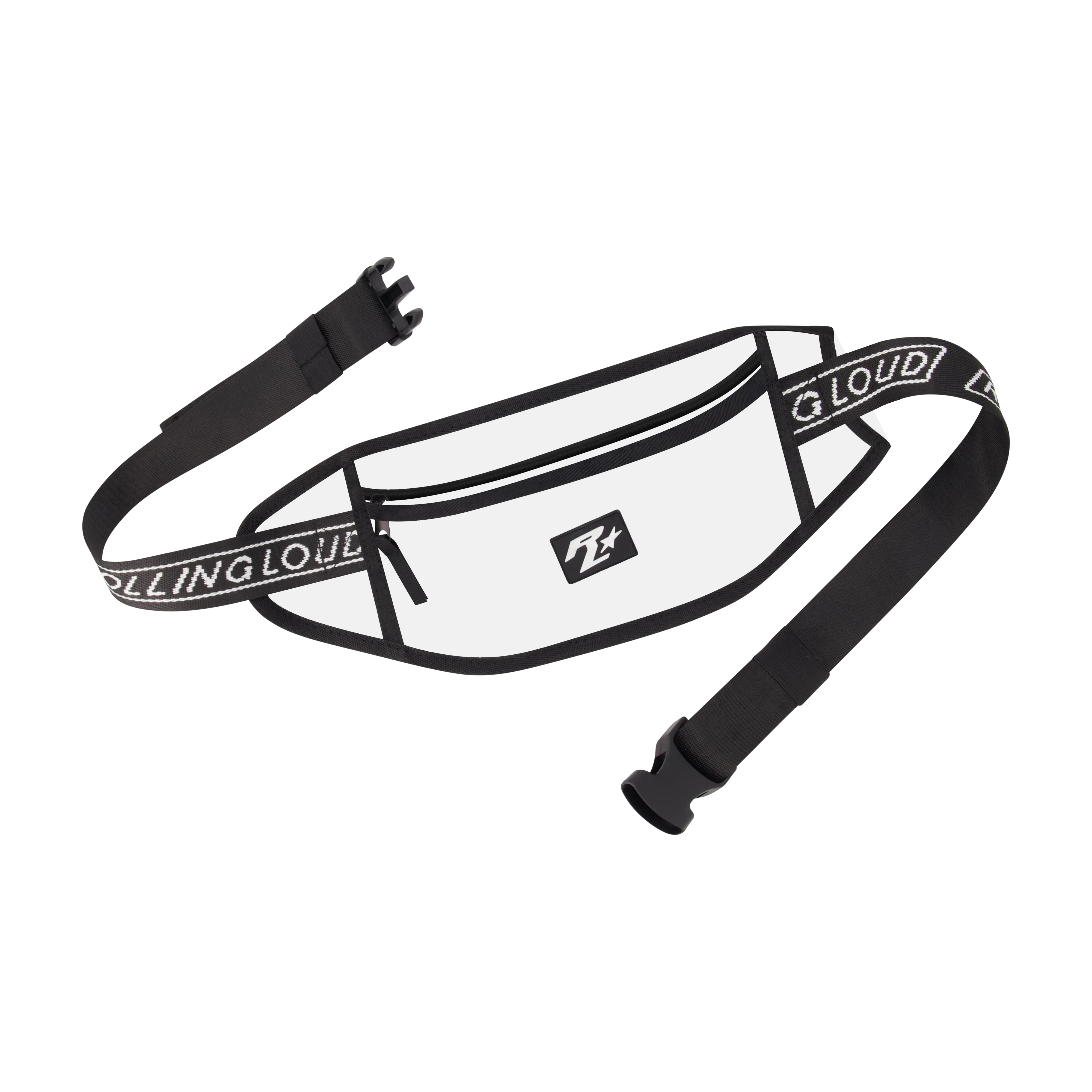 RL Black Clear Fanny Pack - Festival Approved