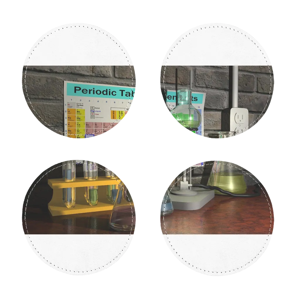 ScienceScene Sublimation Coasters Pack of Four
