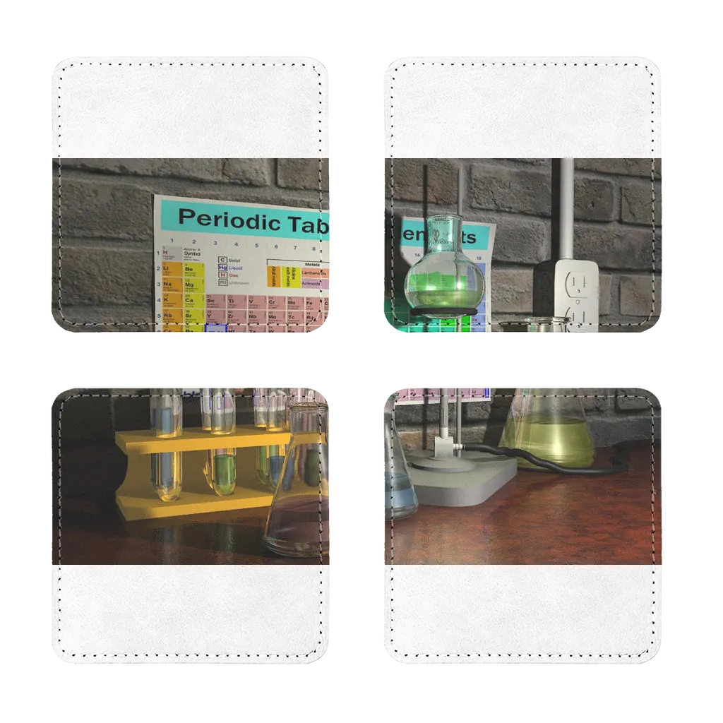ScienceScene Sublimation Coasters Pack of Four