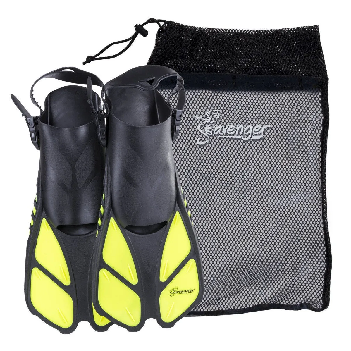 Seavenger Torpedo Snorkeling Fins with Gear Bag