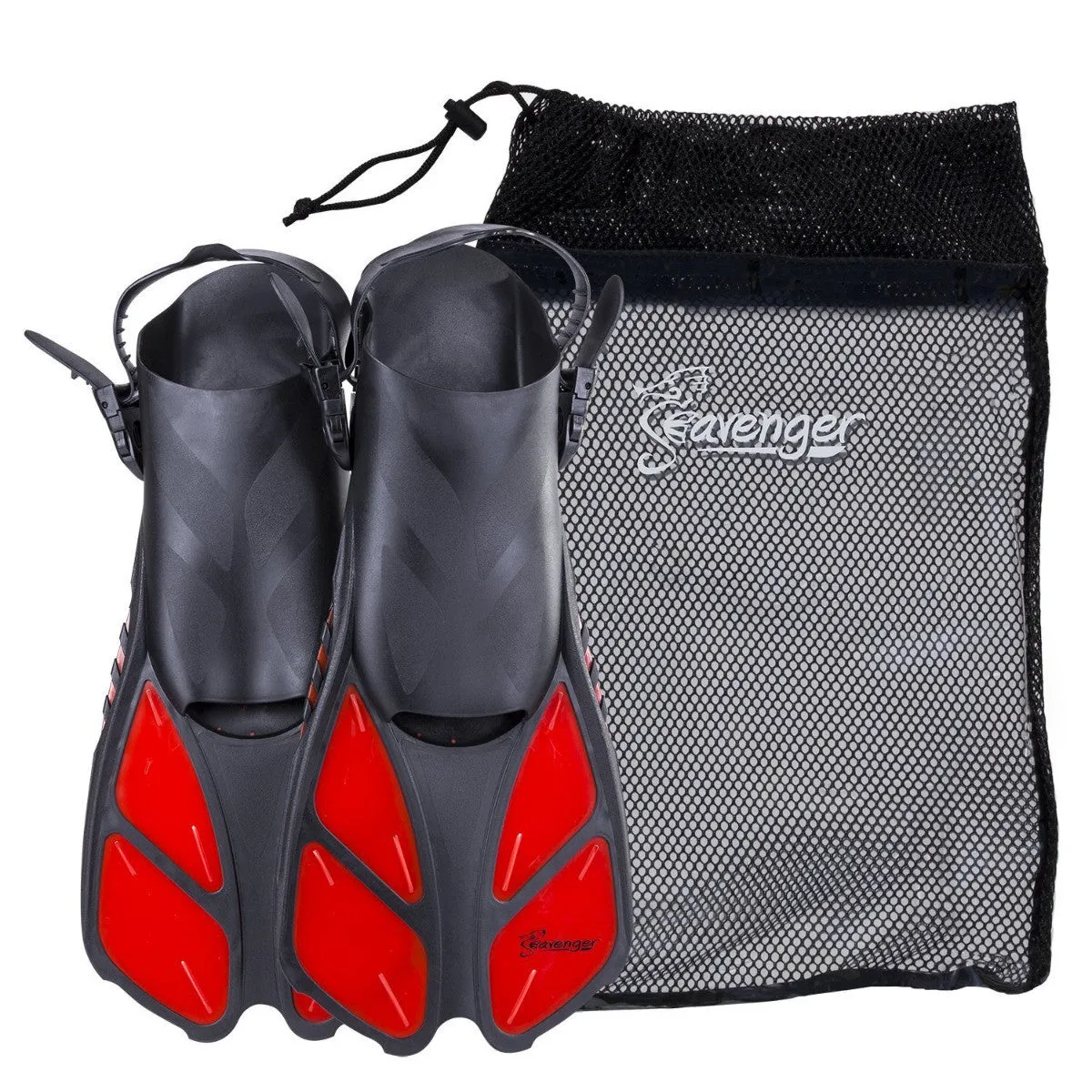 Seavenger Torpedo Snorkeling Fins with Gear Bag