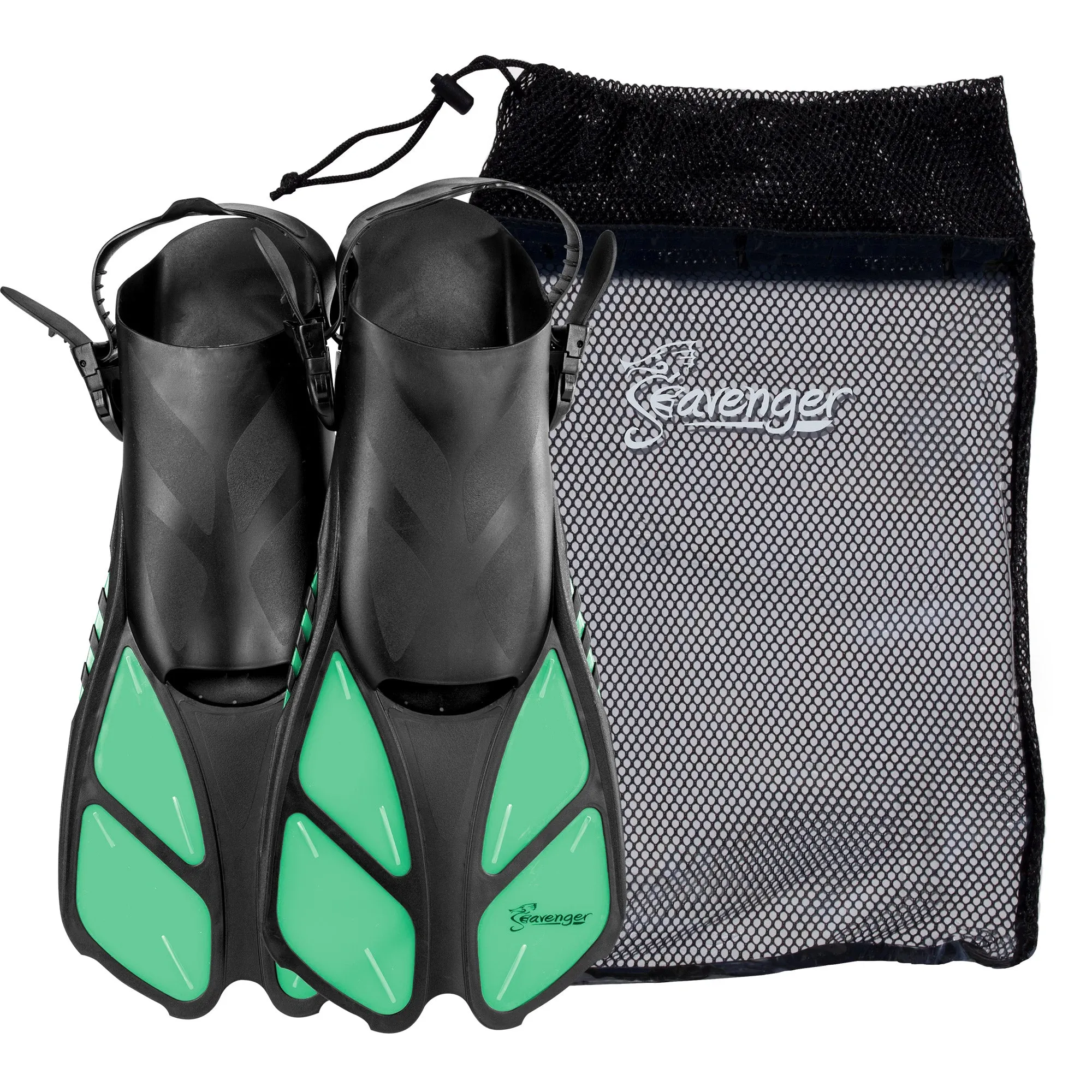 Seavenger Torpedo Snorkeling Fins with Gear Bag