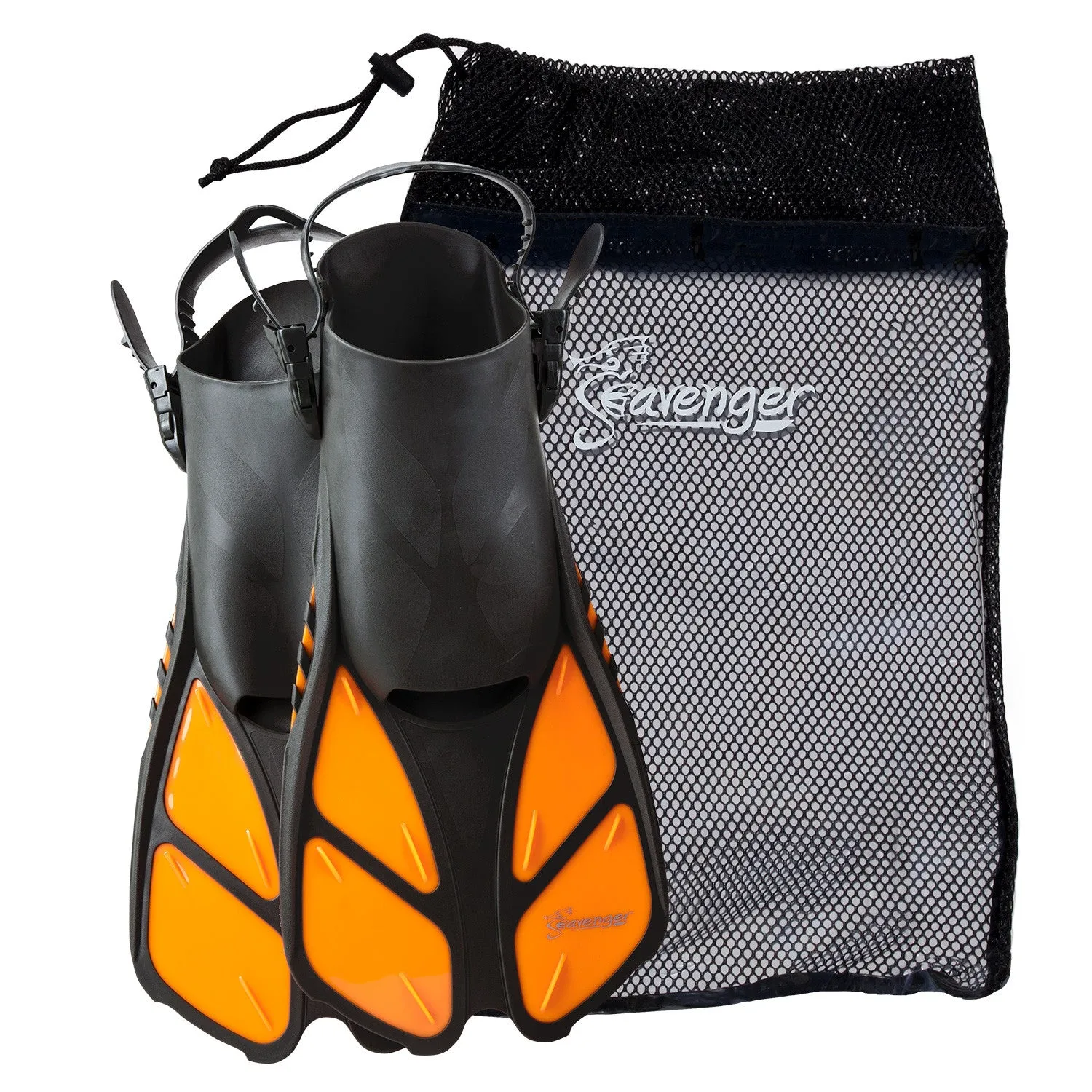 Seavenger Torpedo Snorkeling Fins with Gear Bag