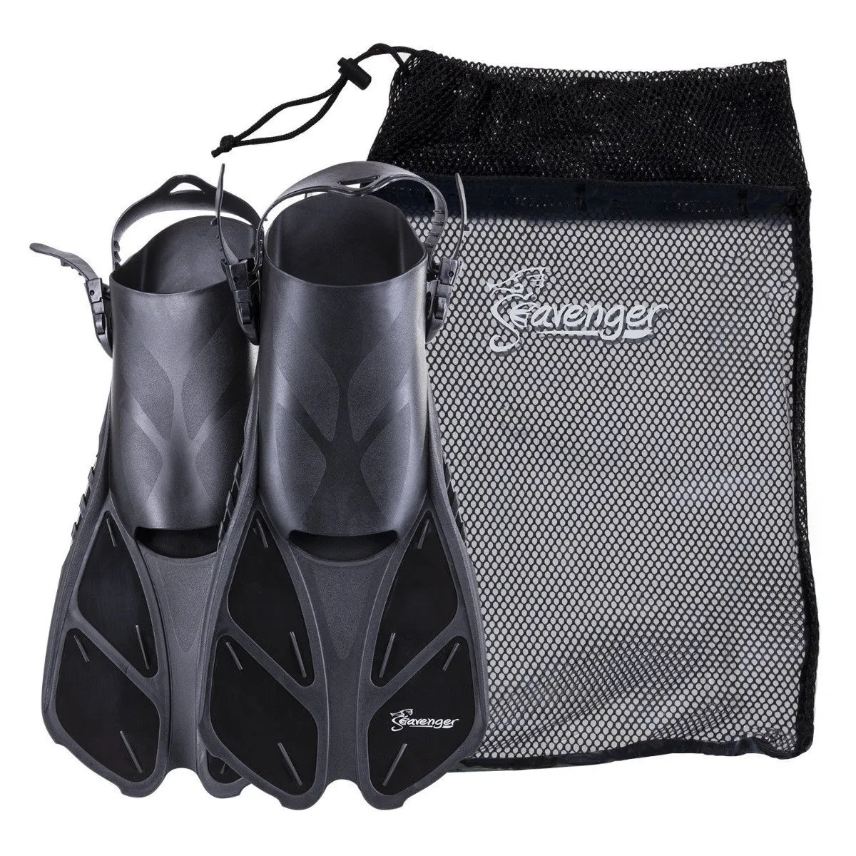 Seavenger Torpedo Snorkeling Fins with Gear Bag