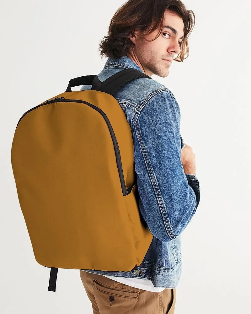 Shaded Orange Waterproof Backpack | C0M50Y100K30
