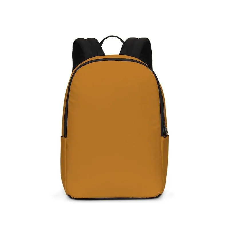 Shaded Orange Waterproof Backpack | C0M50Y100K30