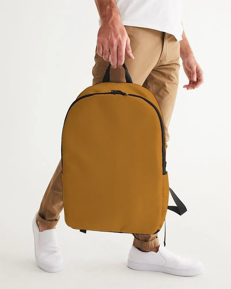 Shaded Orange Waterproof Backpack | C0M50Y100K30