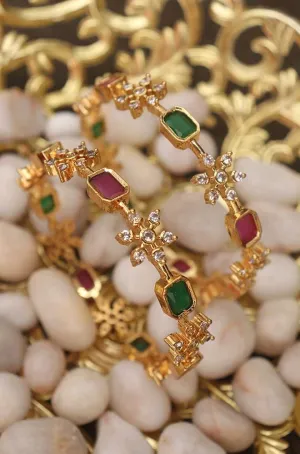 Shop Luxurion World's Golden Charm Bangles - Elevate Your Style