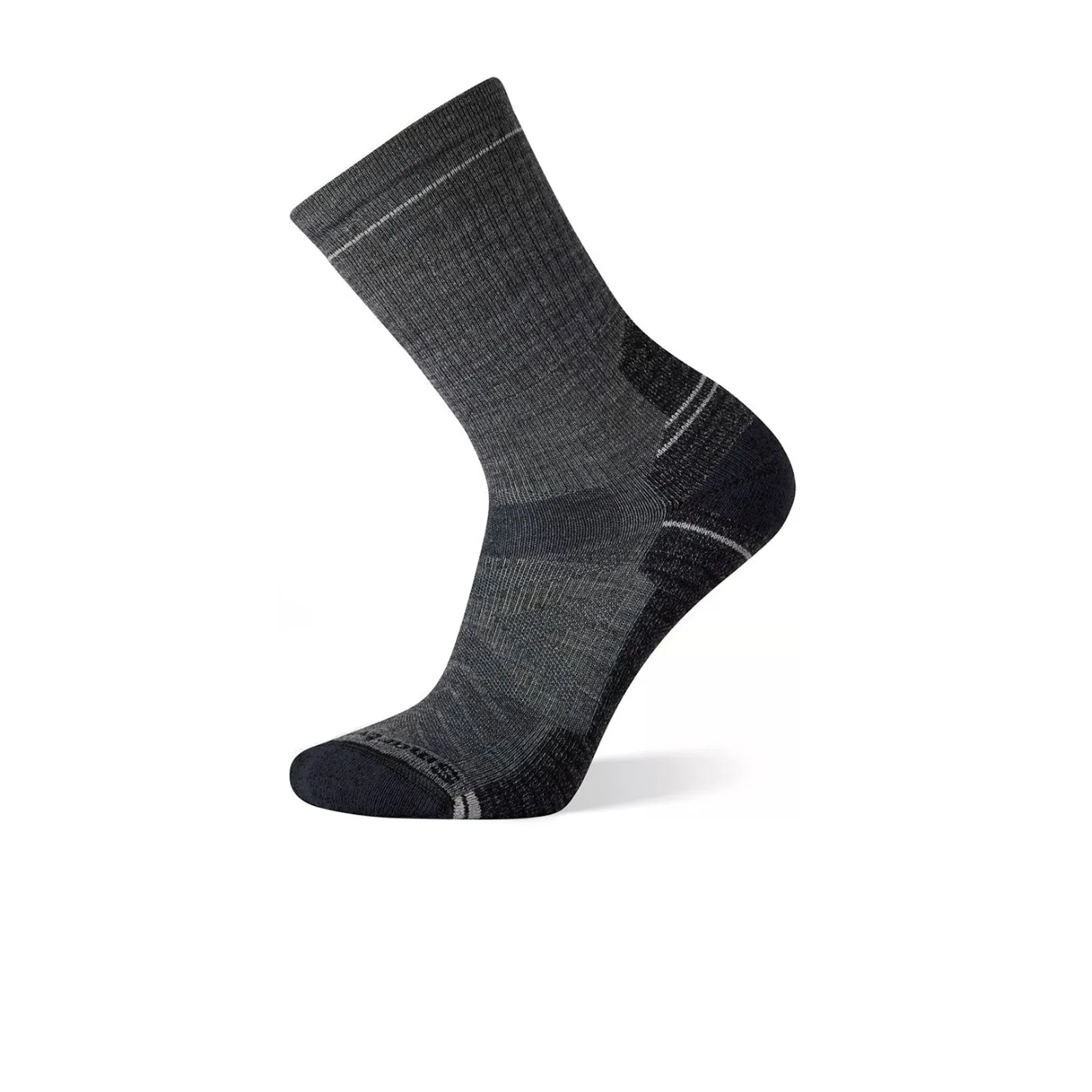 Smartwool Hike Light Cushion Crew Sock (Men) - Medium Gray