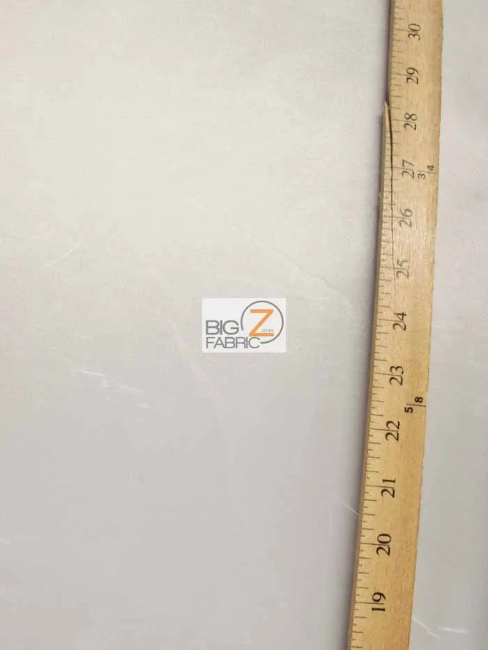 Solid Polyester Taffeta Fabric - Ivory - 50 Yard Bolt/Roll