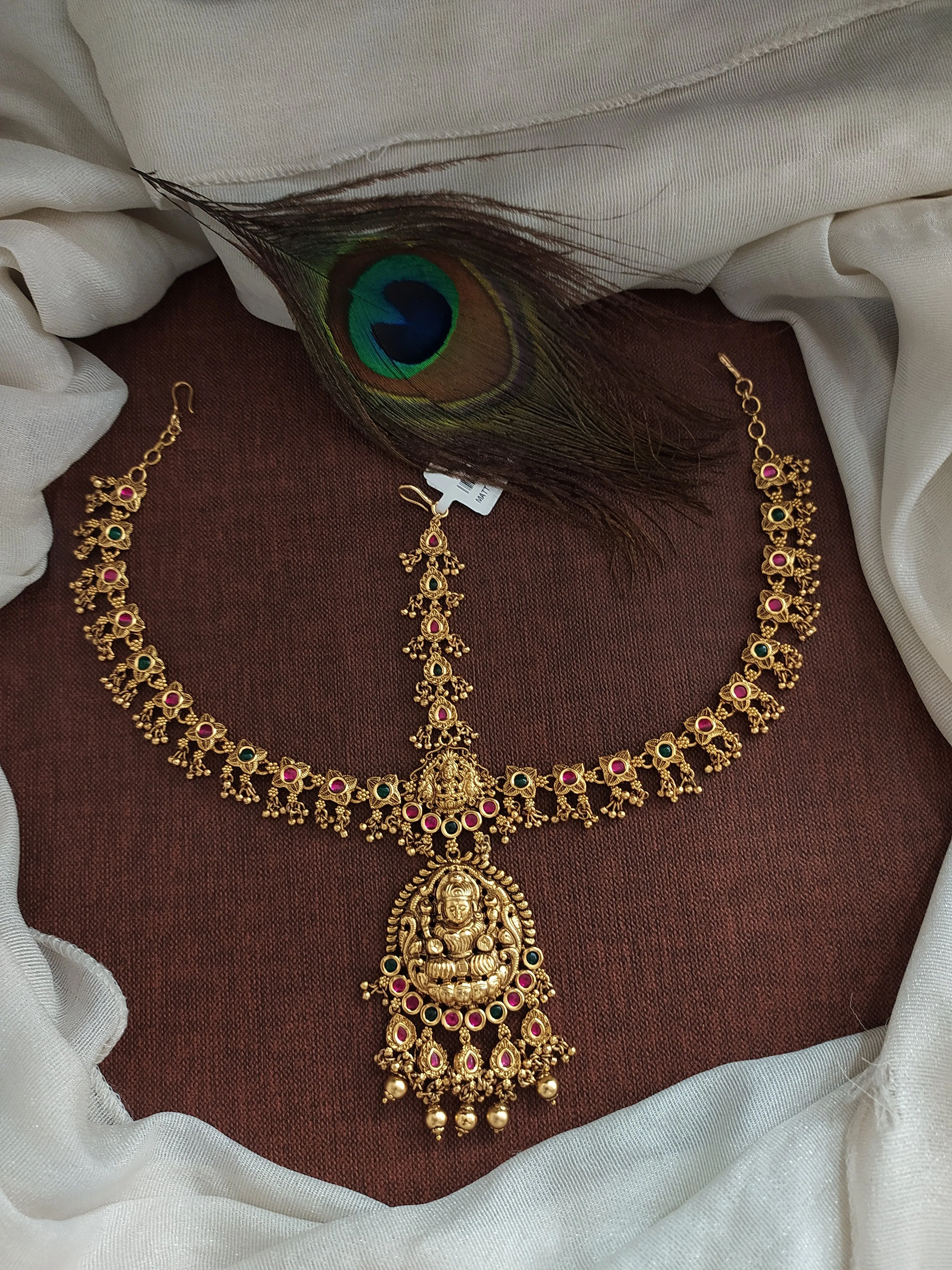 Spiritual and Splendid Antique Tikka Set