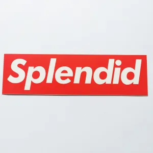 Splendid BMX Sticker - 16.5 cm