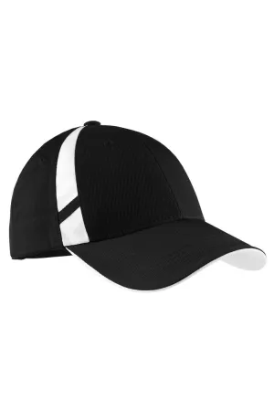 Sport-Tek STC12: Dry Zone Mesh Inset Cap