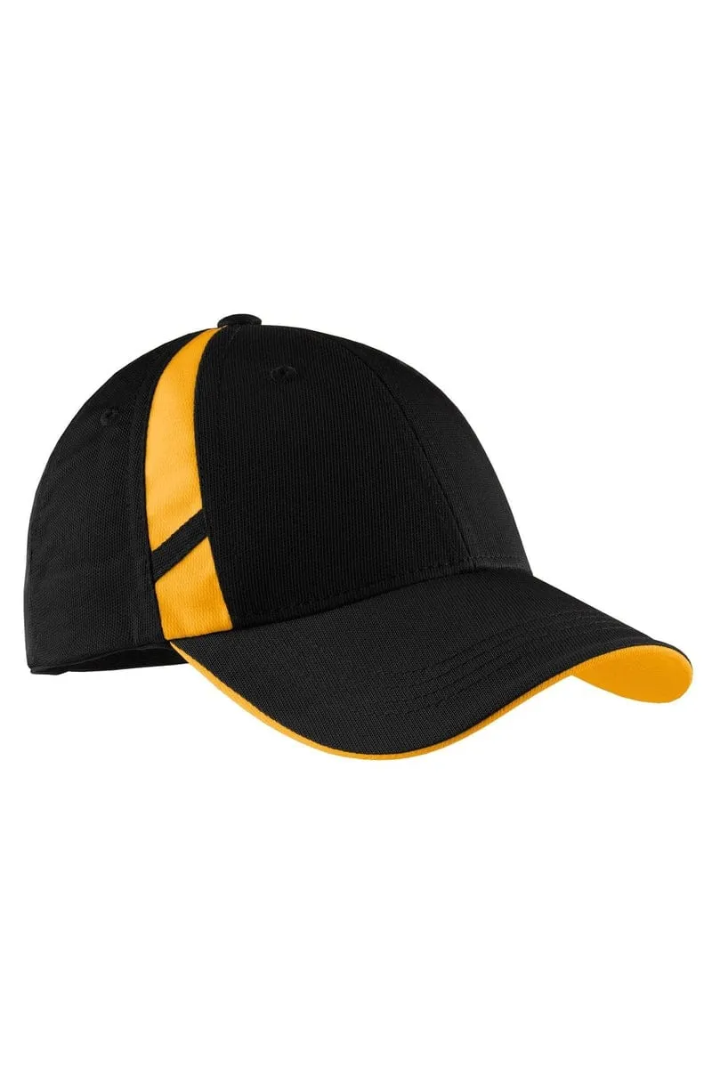 Sport-Tek STC12: Dry Zone Mesh Inset Cap