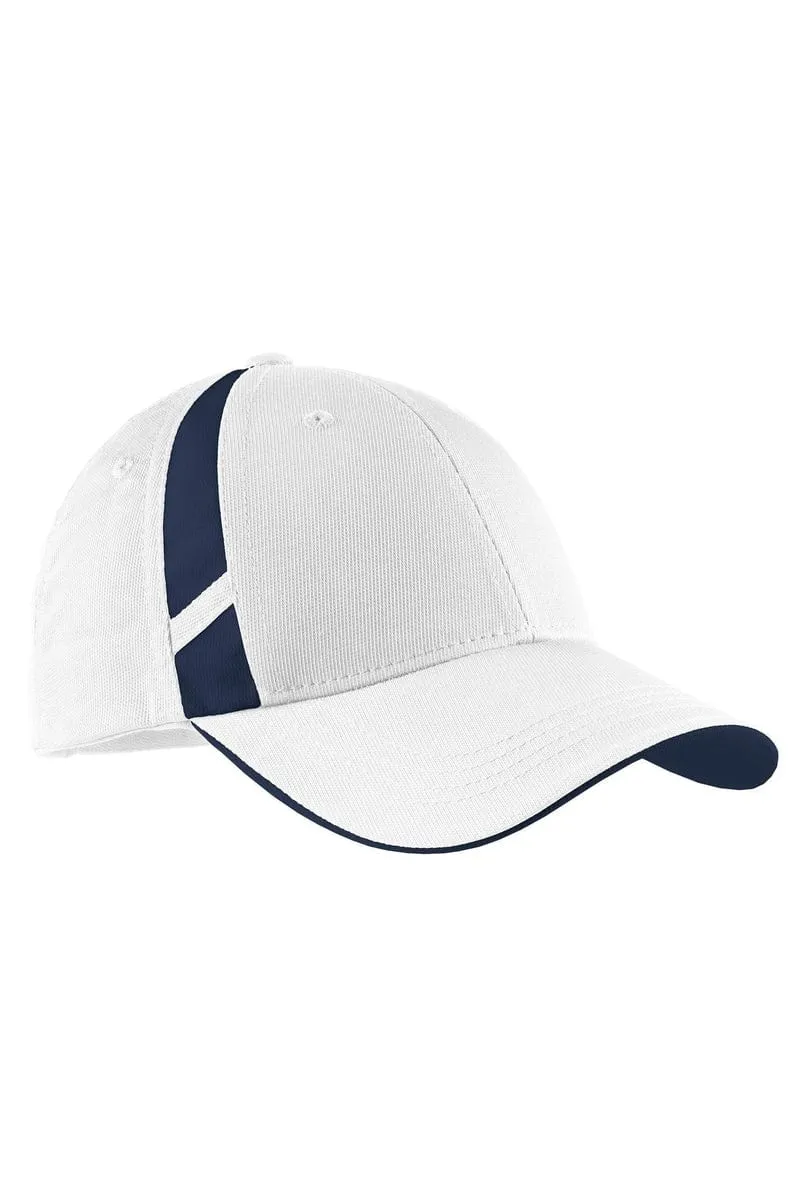 Sport-Tek STC12: Dry Zone Mesh Inset Cap