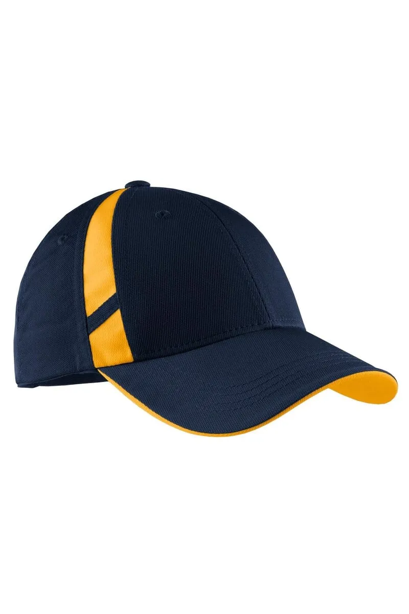 Sport-Tek STC12: Dry Zone Mesh Inset Cap