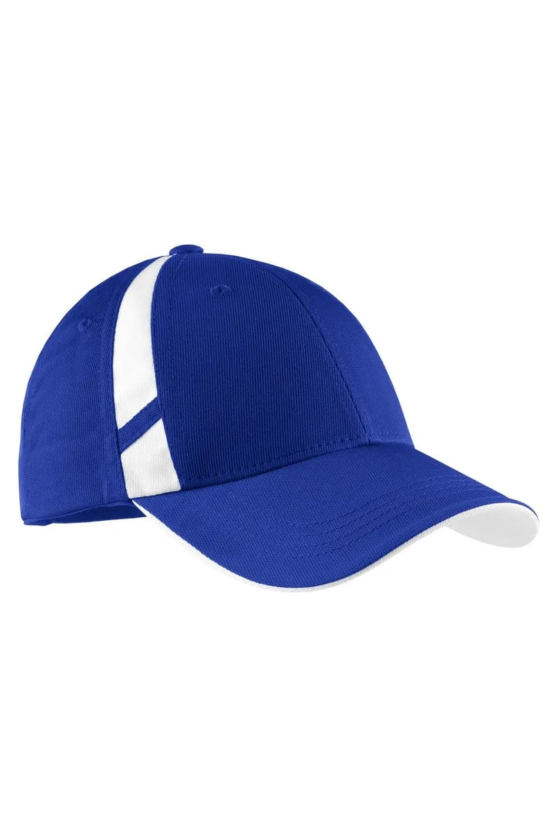 Sport-Tek STC12: Dry Zone Mesh Inset Cap