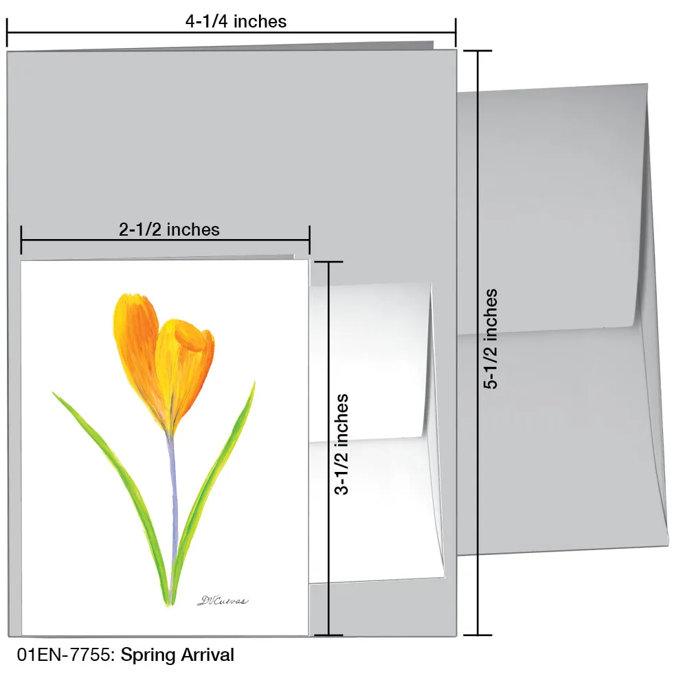 Spring Arrival, Greeting Card (7755)