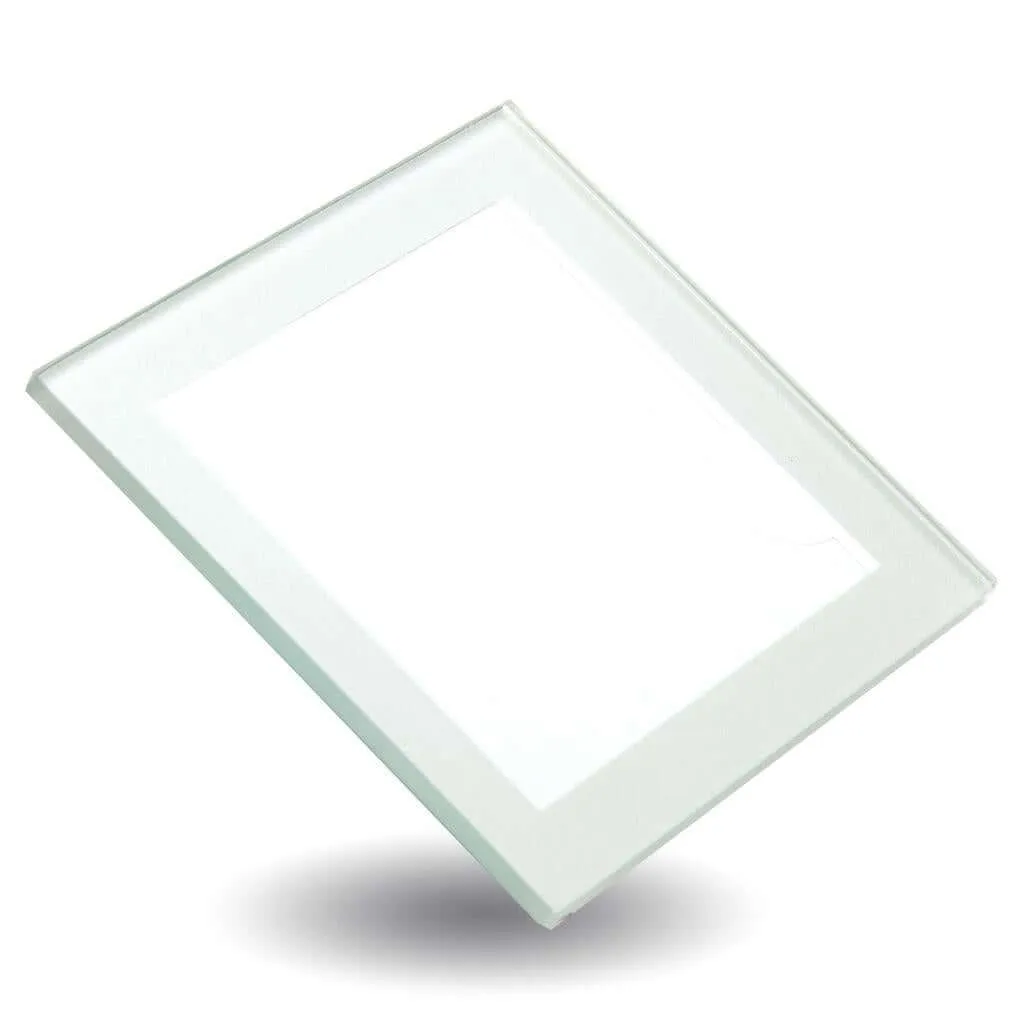 Square Blank Glass Photo Insert Coaster - 80 x 80mm - Pack of 5