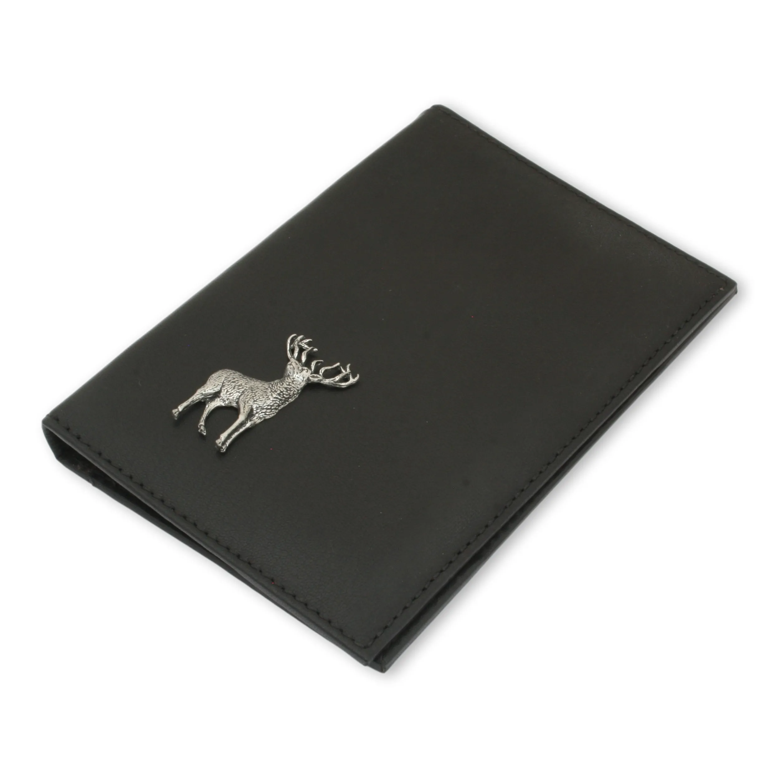Stag Black Leather Shotgun/Firearms Certificate Holder