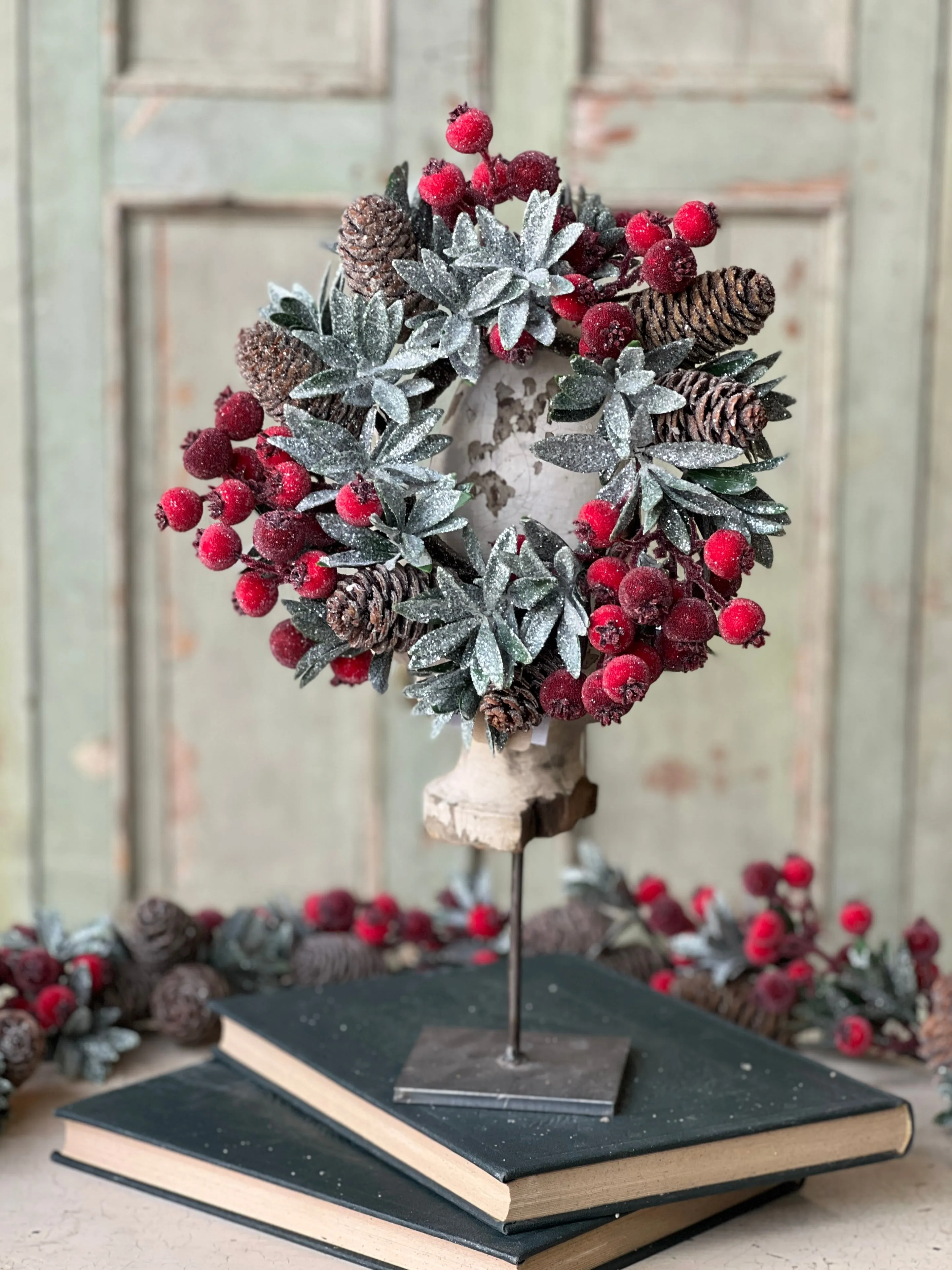 Sugar Laurel Candle Ring | 9"