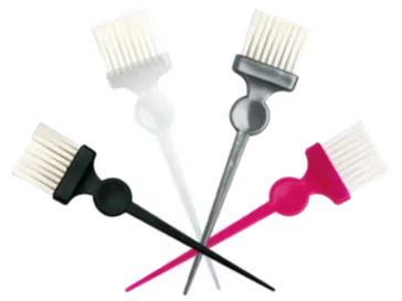 Termix Tint Brush Set of 4 White Bristles Large