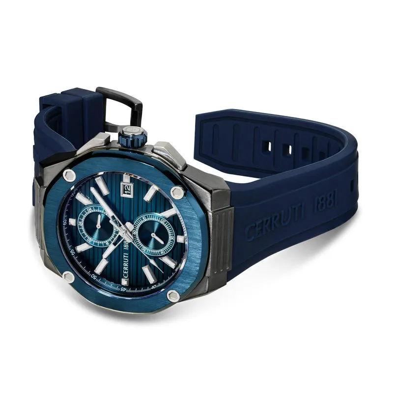 The Cerruti 1881 – Razzuolo Round Blue Men CIWGQ0006902