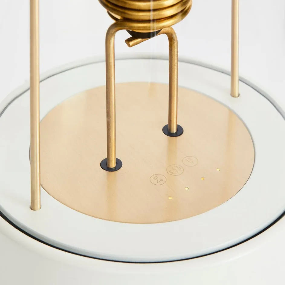 The Muse Portable Lamp | Candlenut White