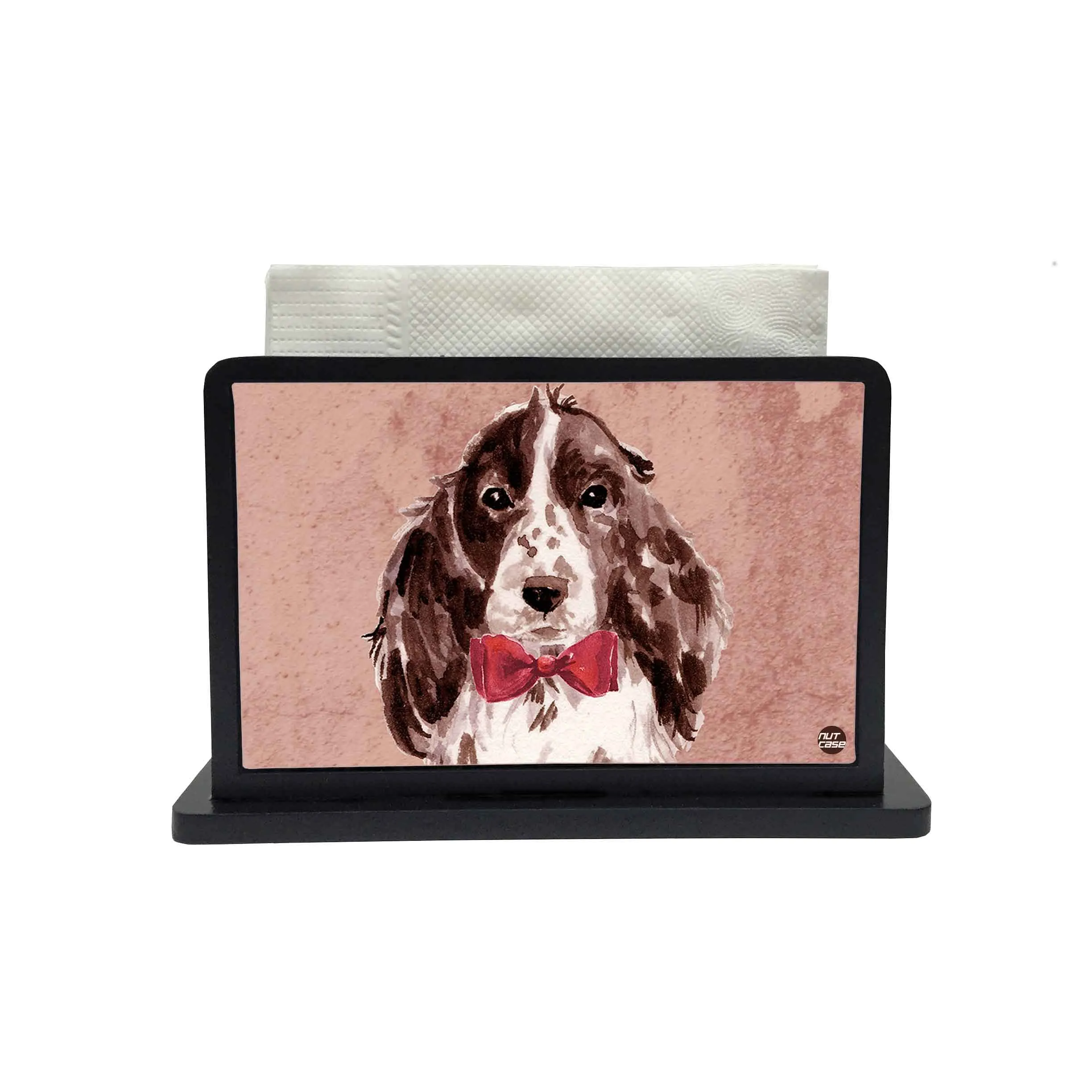Tissue Holder Paper Napkin Stand - Cocker Spaniel