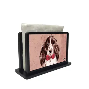 Tissue Holder Paper Napkin Stand - Cocker Spaniel