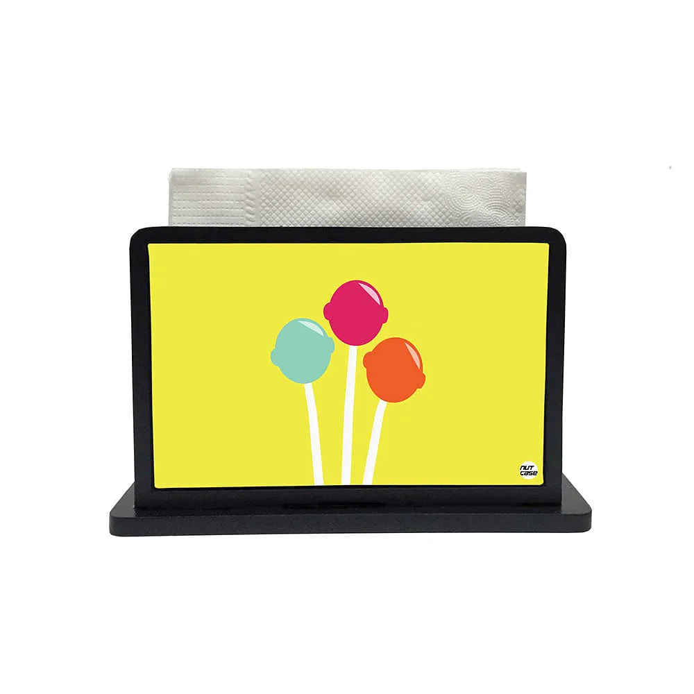 Tissue Holder Paper Napkin Stand - Lollipops