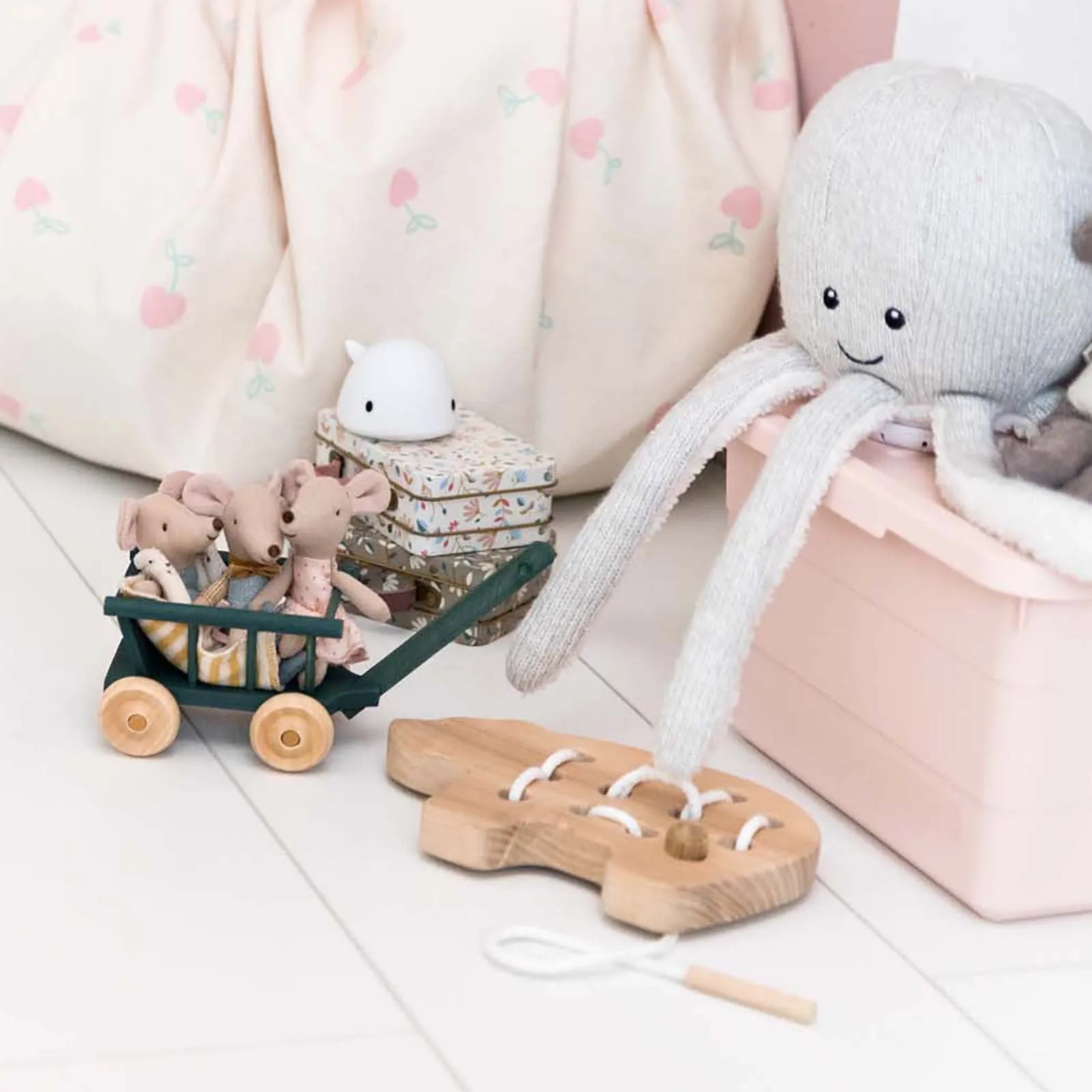 Toy Storage bag – Cherry Love