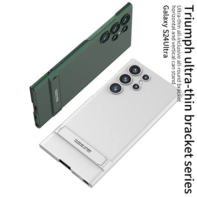 Ultra Thin Skin Feel Bracket Case With Adiustment Stand For Samsung Galaxy S24 S23